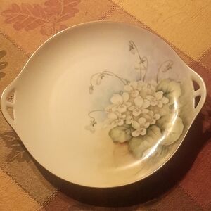 Floral Ceramic Serving Platter